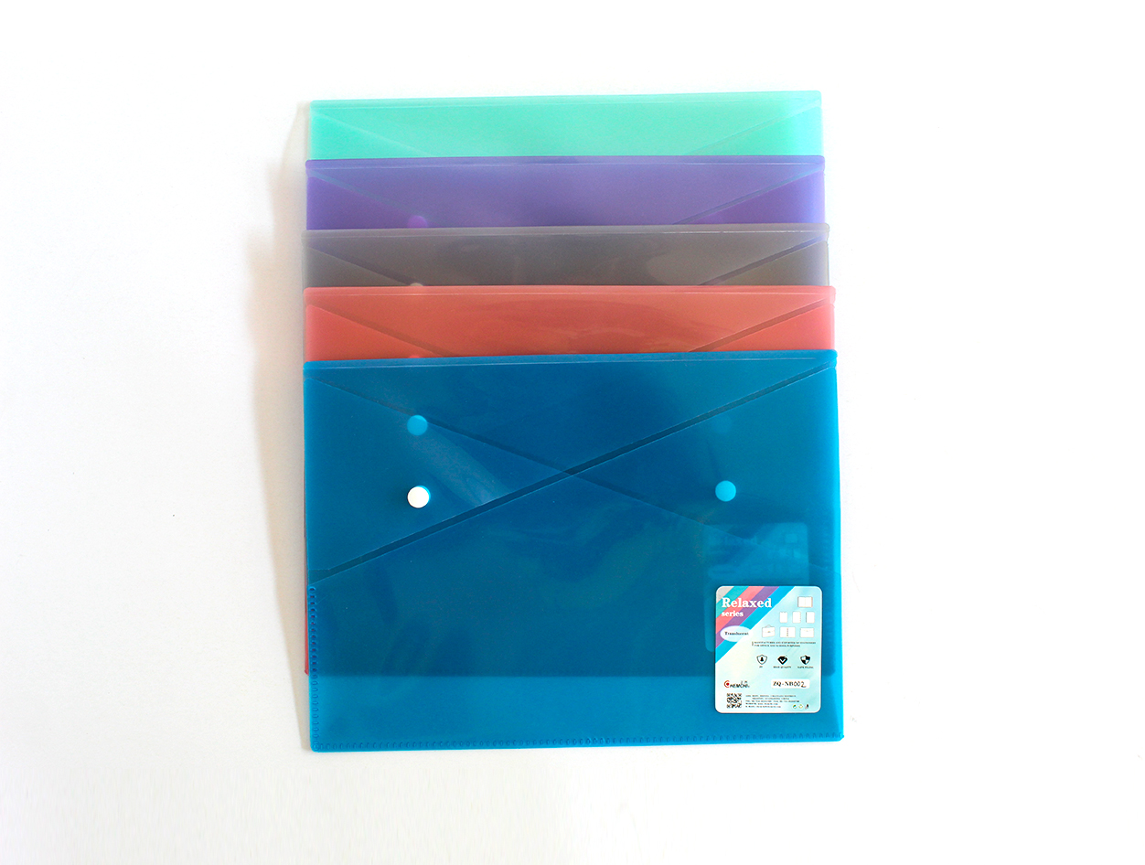 A4 Snap Twin Pockets in Translucent Fashion colors