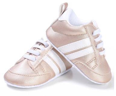 infant soft cotton pu leather europe american anti slip oem boy prewalker baby shoe
