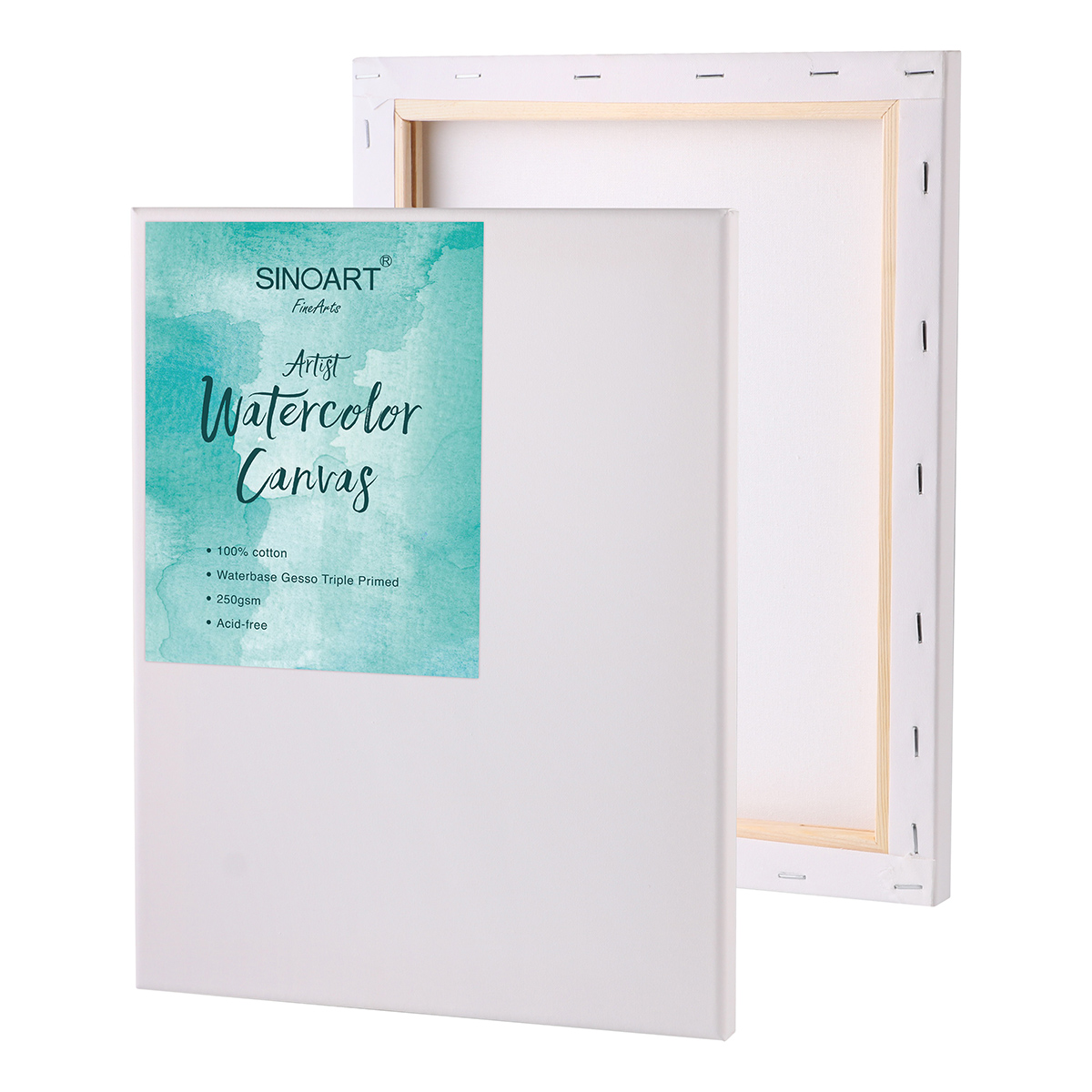 Artist Watercolor Stretched Canvas