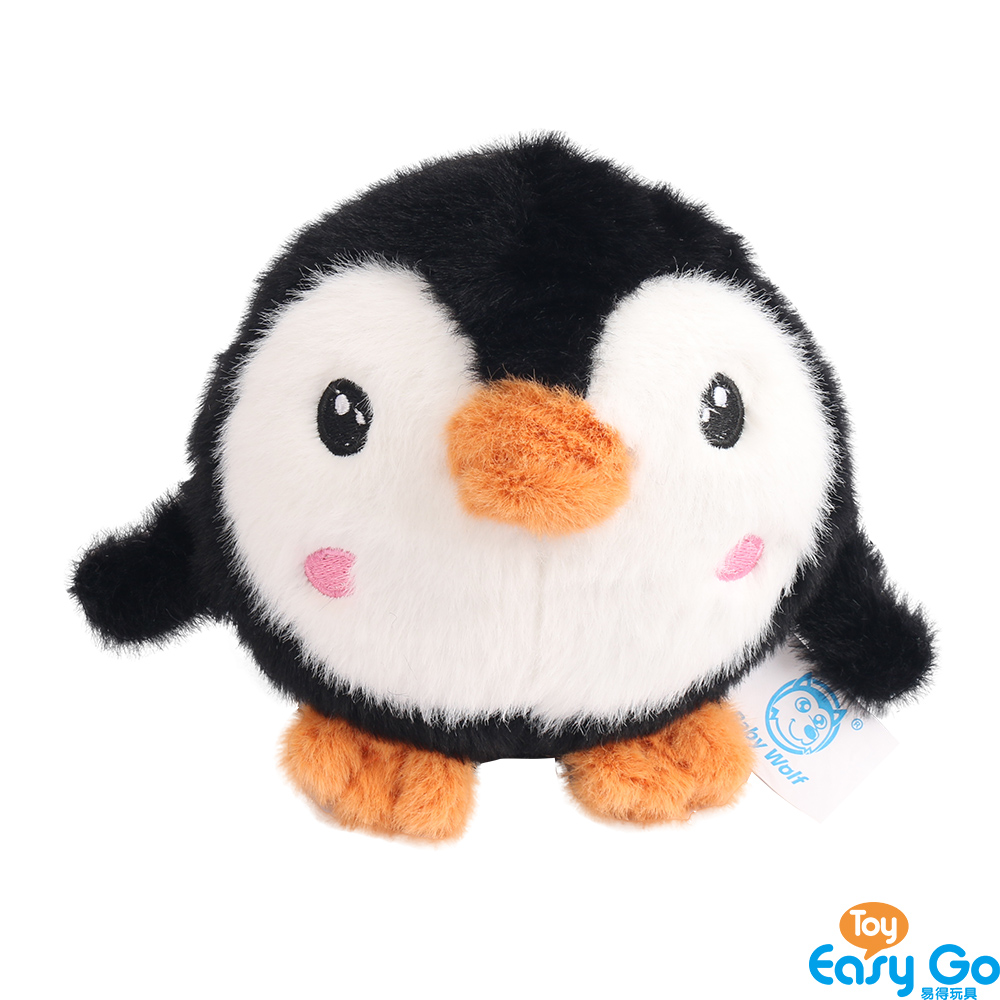 Sealife animals series keychain metal keyring plush penguin