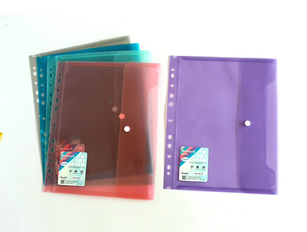 A4 Filing Snap Folder Side Load W/ Universal 11 Holes