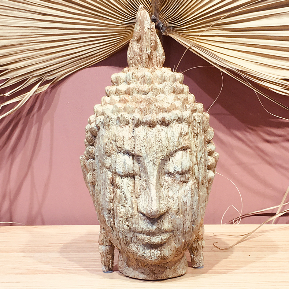 Buddha head deco