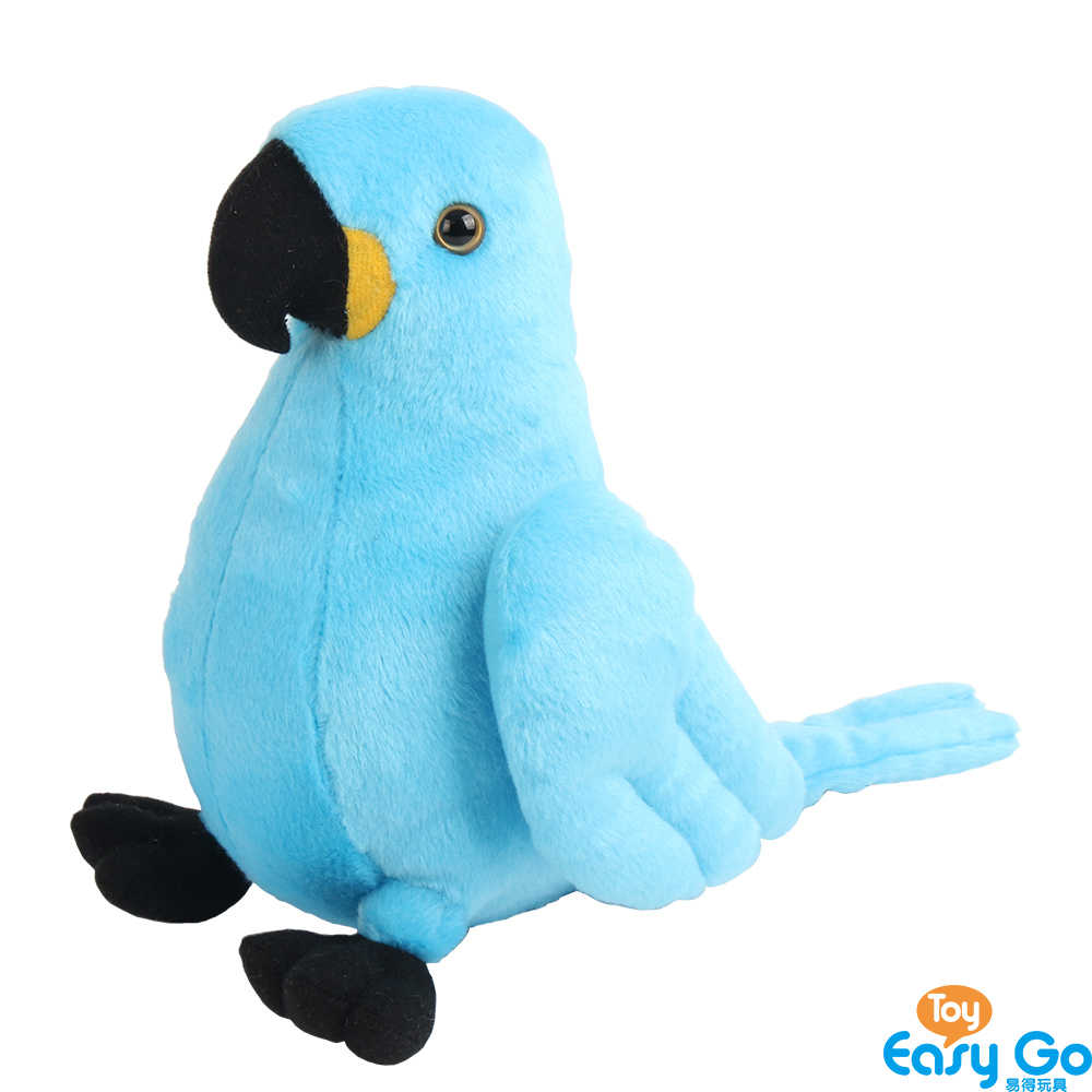 Endangered animals series stuffed parrot plush toy