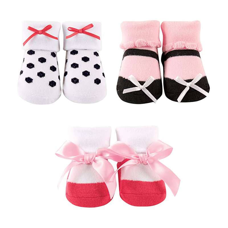 Lace Bow Cotton Baby Socks