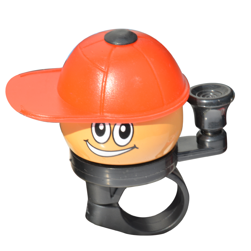 High Quality Bicycle Ding Dong Bell Cartoon for Bike Bell Kids Ring Steel Bike Accessories Ordinary Bell ABS+STEEL