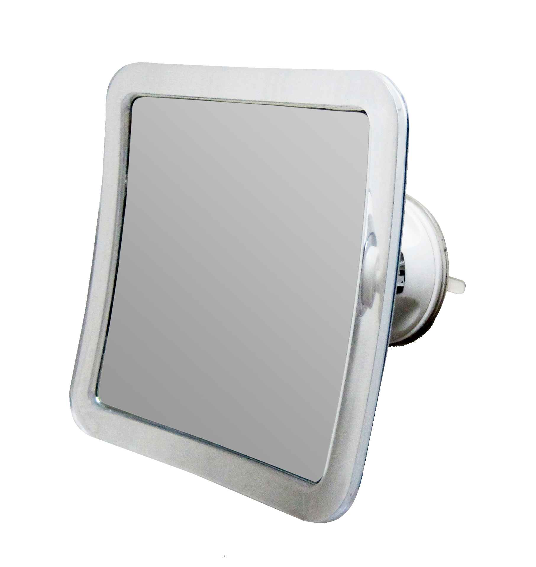 Plastic Square Anti-fog suction cup mirror with magnifying