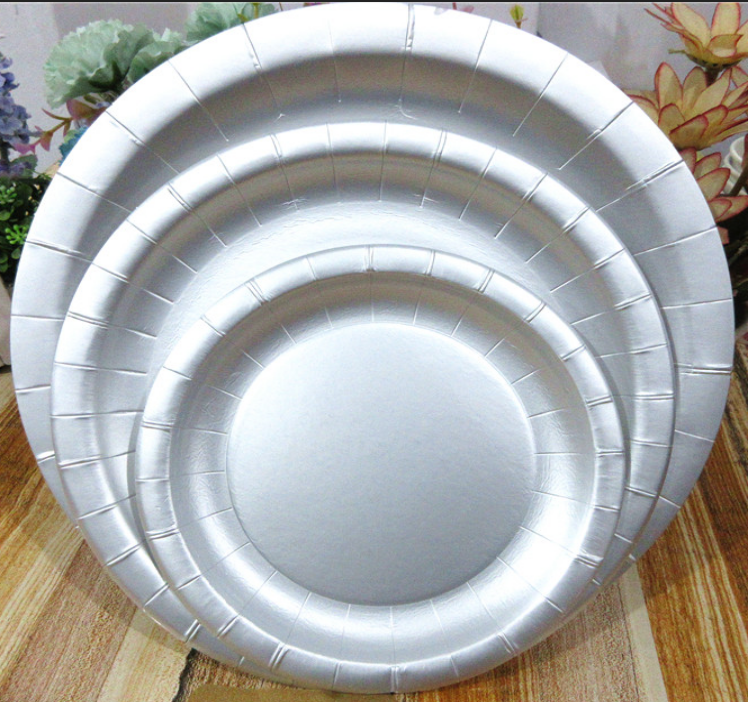 Environmental Silver Paper Plate/Tray in different size