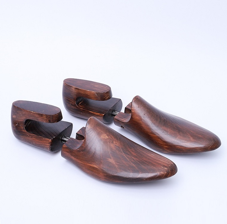LM012-B Luxury Color Lacquered Beech Wooden Shoe Tree / Shoe Last Adjustable