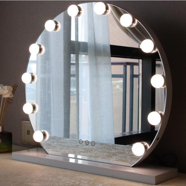 Round Shape LED Hollywood Mirror