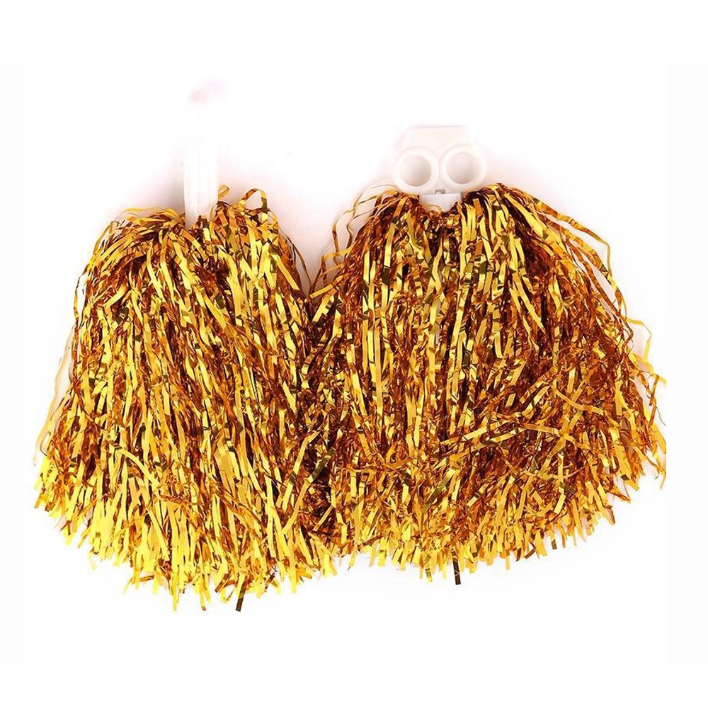Handle plastic pompons