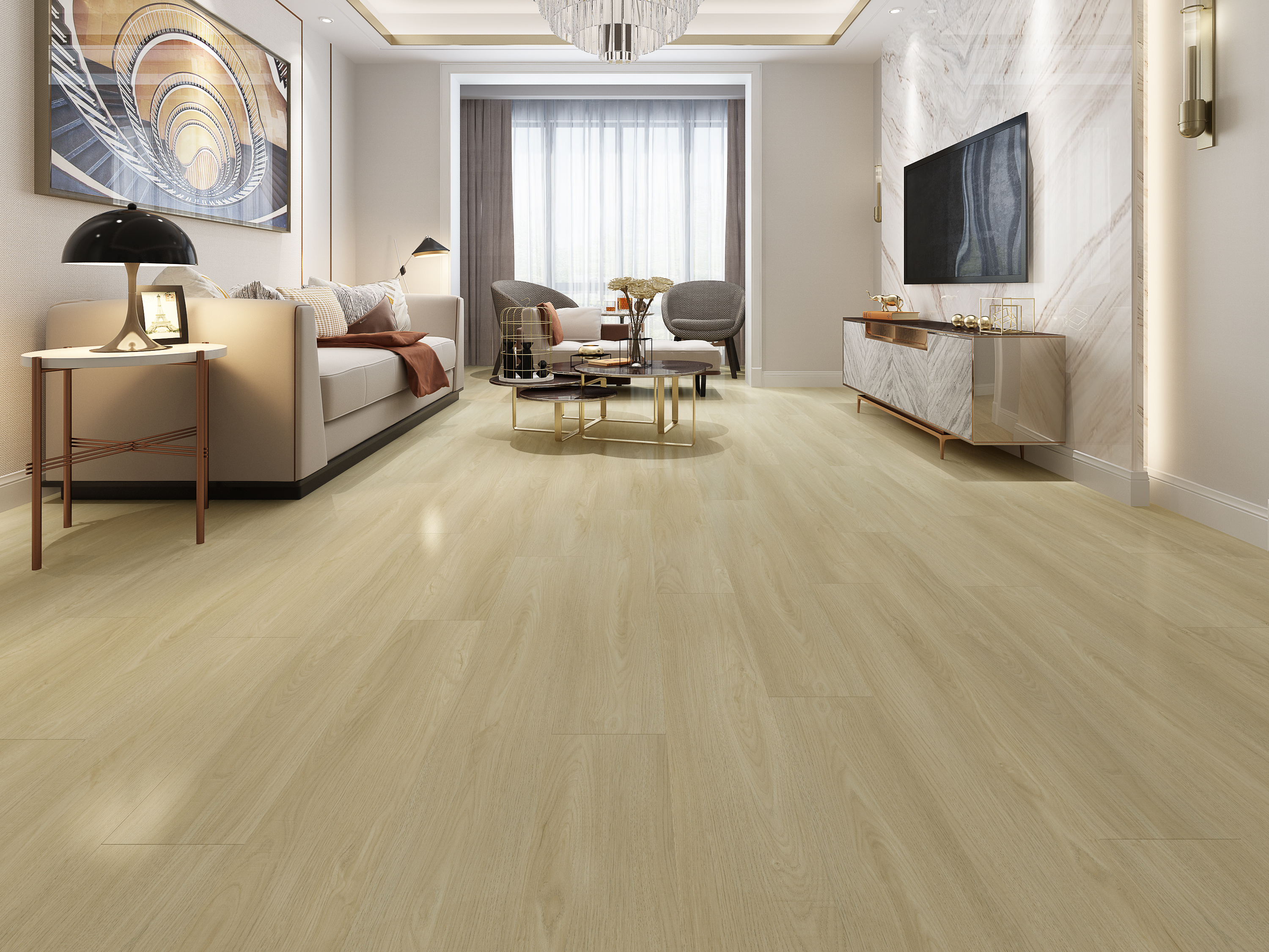 Hot Selling Good Quality Factory 5mm Spc Flooring