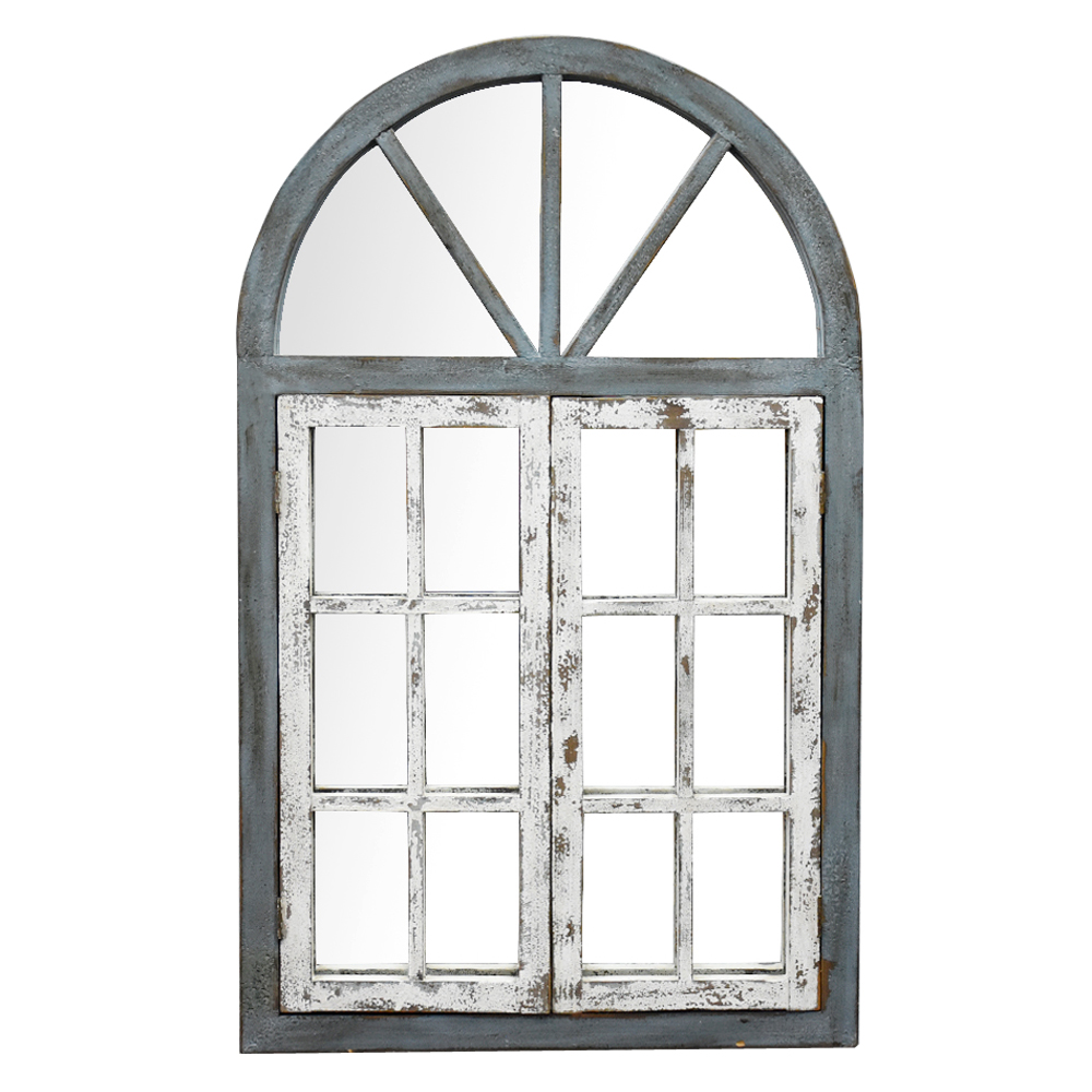 Luckywind Decorative vintage window Mirror For Wall Decor