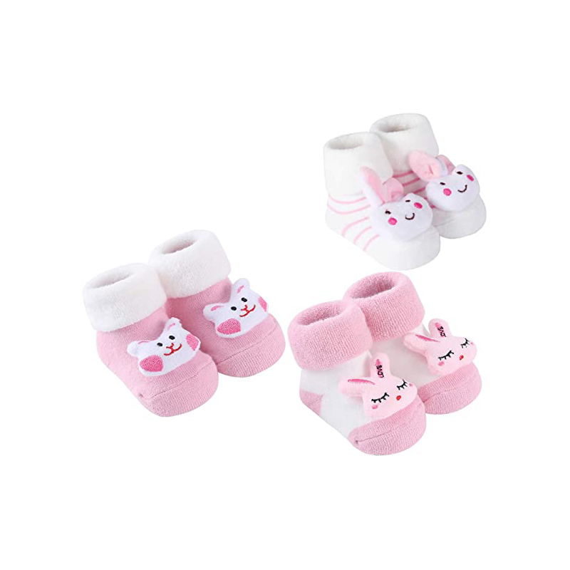 3D Carton Baby Toy Socks