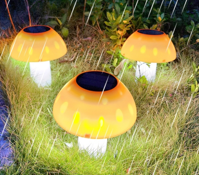 Solar Mushroom Light
