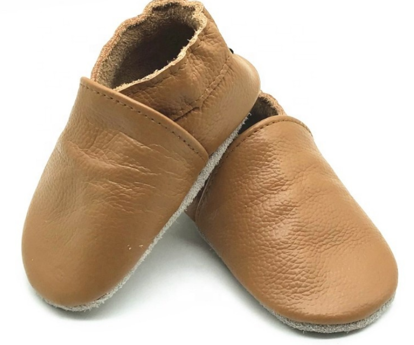 Handmade baby soft Genuine Leather Europe american export shunde guangzhou oem anti slip toddler infant shoe