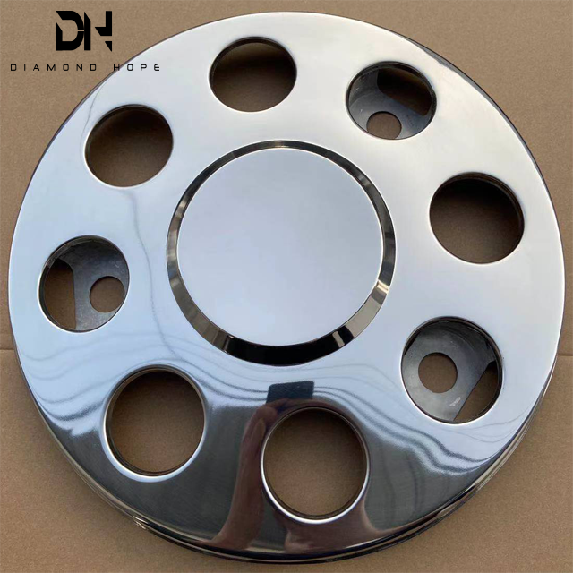 19.5/22.5 inch front hub cover truck wheel cover