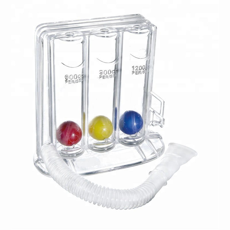 Lung Exerciser Three Balls Spirometer for Breathing Training