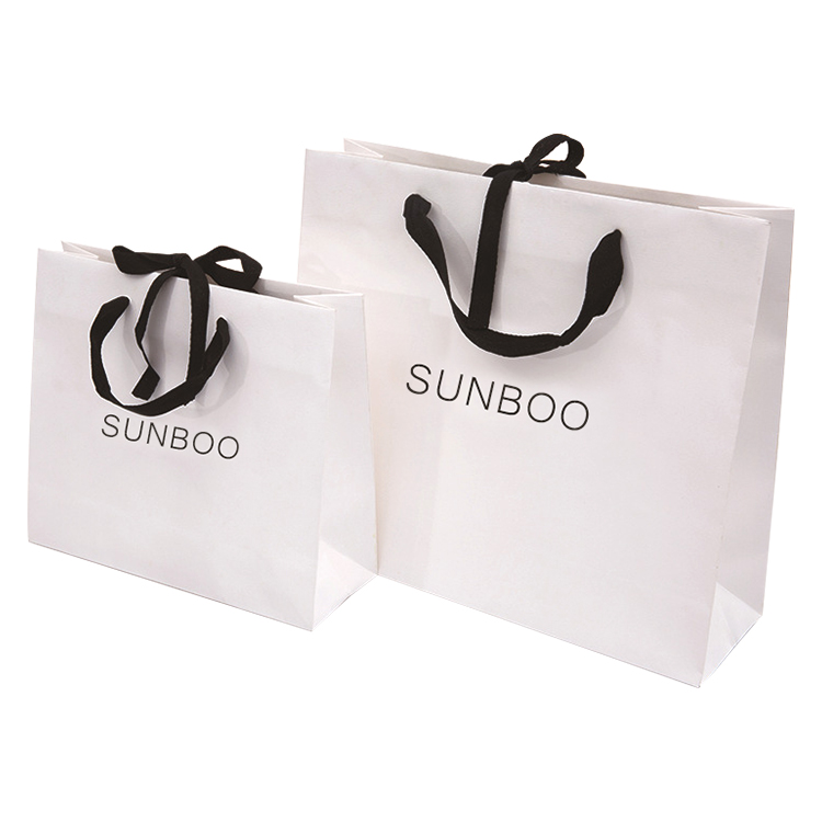 white paper bag shopping paper bag black kraft paper bag gift paper bag