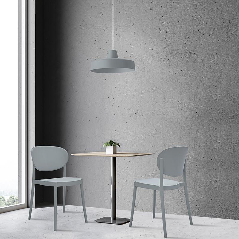 New Italian Original Design Modern Stackable Plastic Dining Chair BAK 348-APP