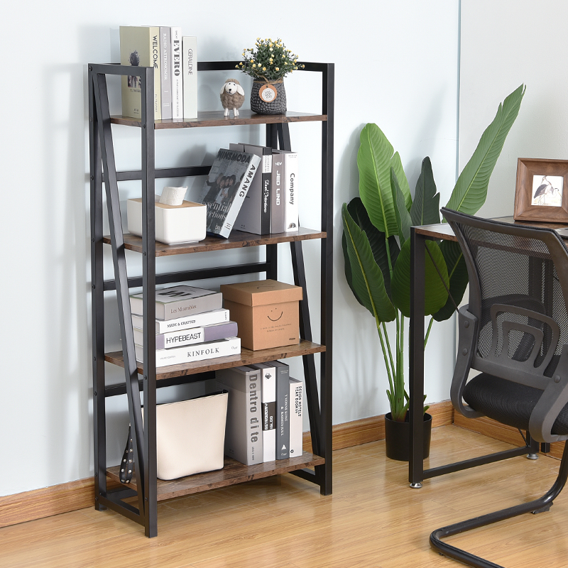 4 Tier Storage Shelves Wood Storage Shelf Storage Shelves Rack Storage Shelfs Home Furniture