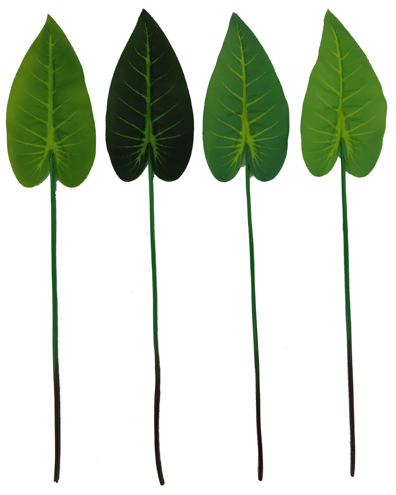 Artificial Flowers Silk Flowers Flowers Decoration Flowers Artificial Leaf Green Leaf Plastic Flowers Single Flowers