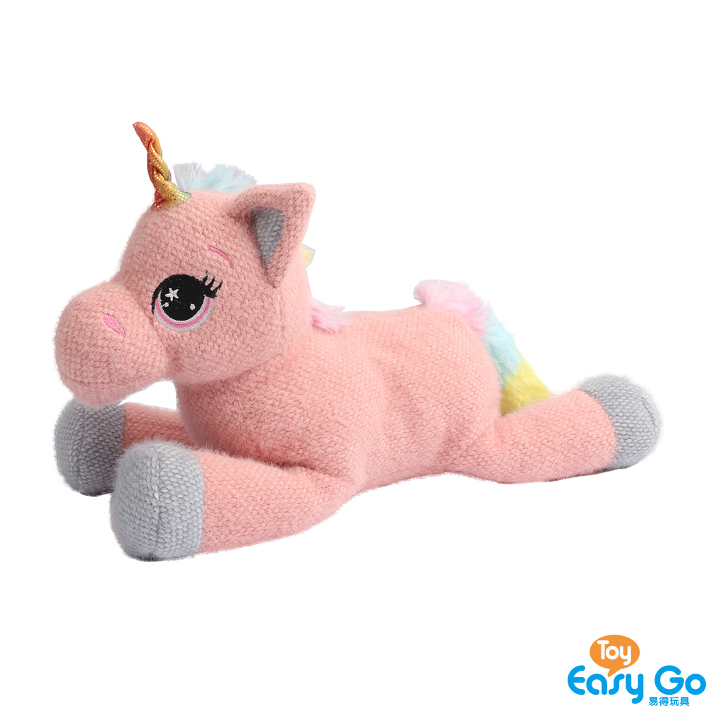 New design Macaron pink color softy cuddle unicorn plush toy