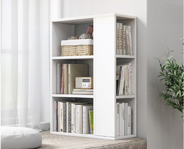 Bay window cabinet storage cabinet balcony small bookshelf