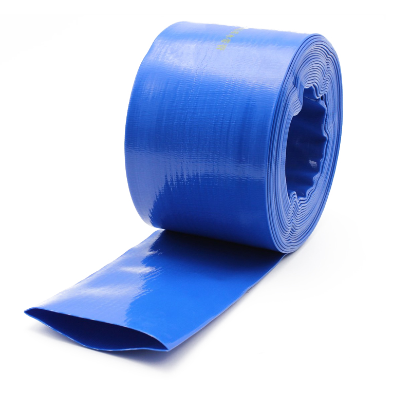 Industrial Agriculture Farming Sunny Hose Irrigation PVC Lay Flat Hose Layflat Type Water Discharge Watering Delivery Hose Pipe