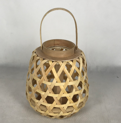 YR21041014 zhengheshun Bedroom furniture art lantern by bamboo chip