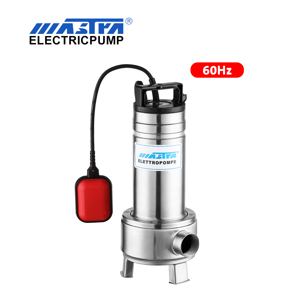 MASTRA MDB Series 60Hz full stainless steel submersible sewage pump fish pond pump drainage pump