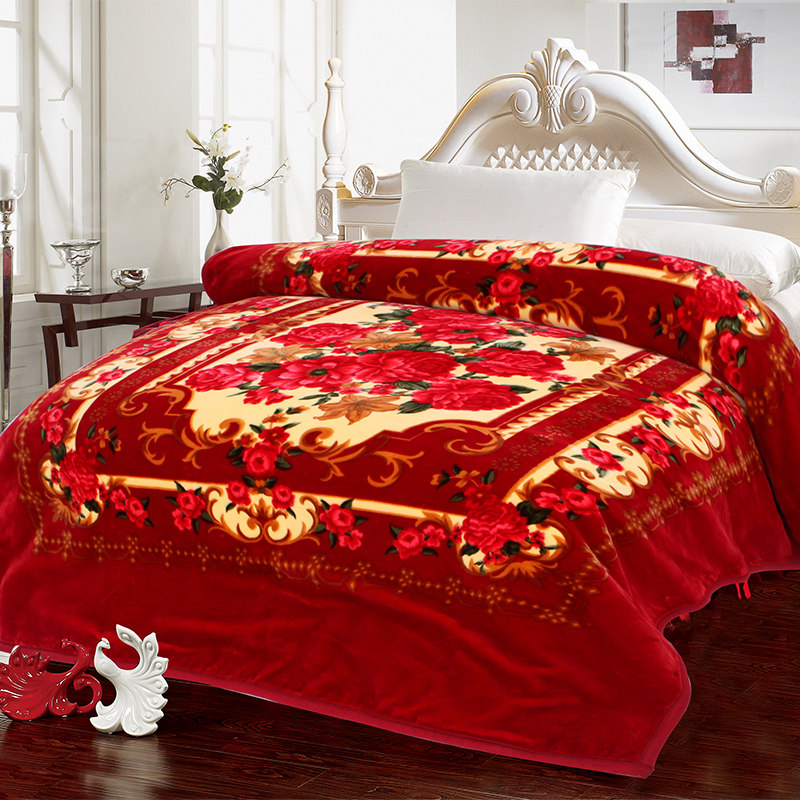 Raschel blanket