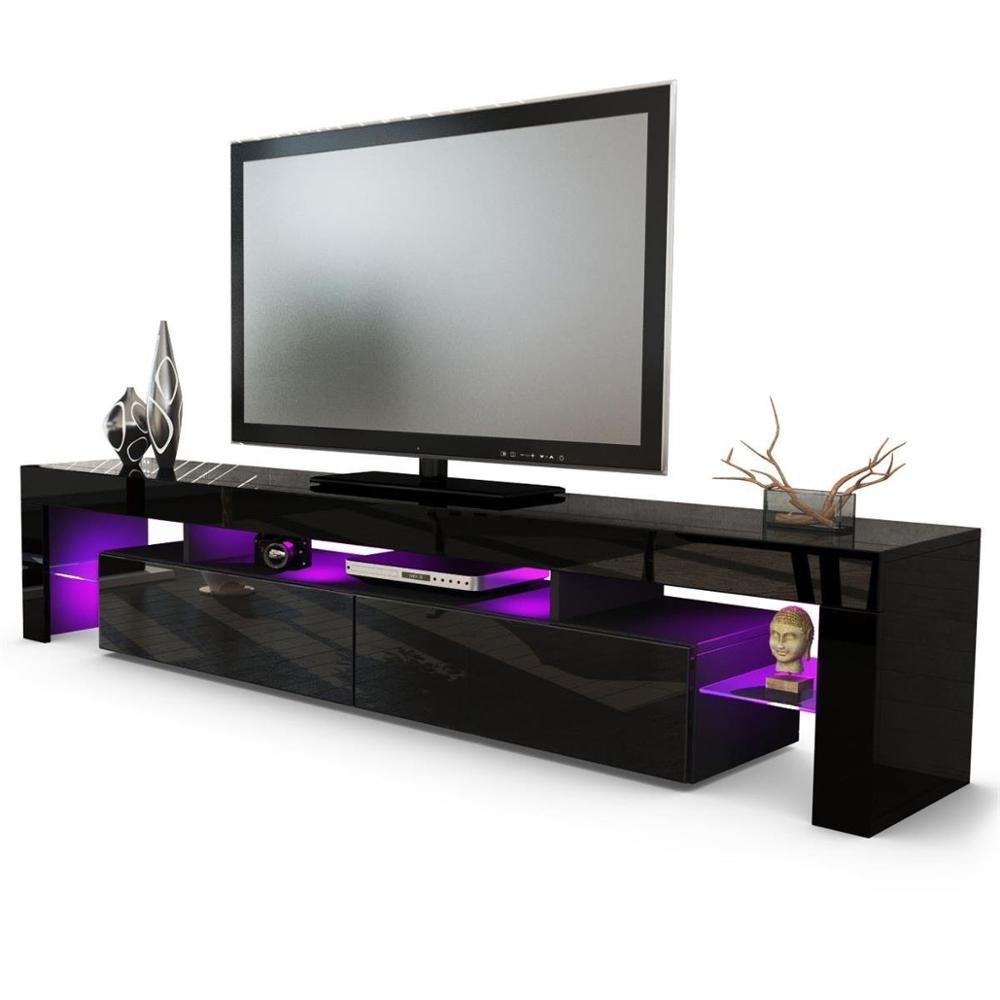 2021 new design modern Living Room wood led TV Stand