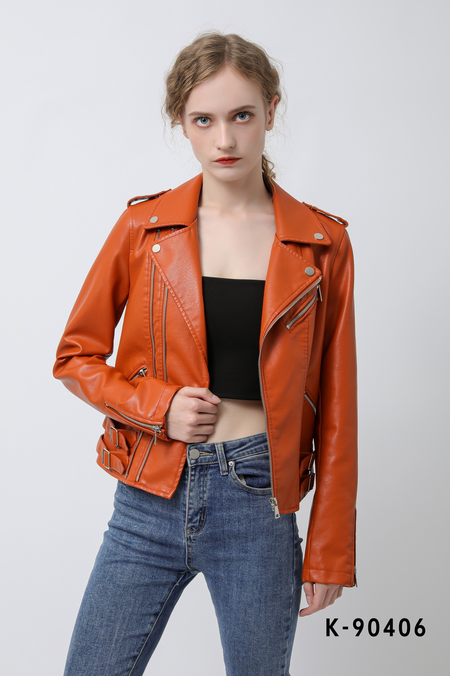 Ladies Pu Jacket