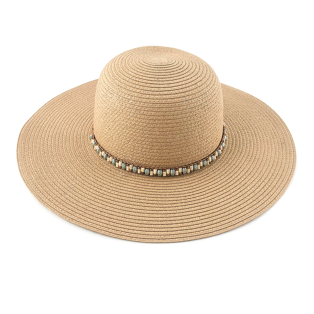 2021 New Fashionable Ladies Wide Brim Sun Hat Beach Hat
