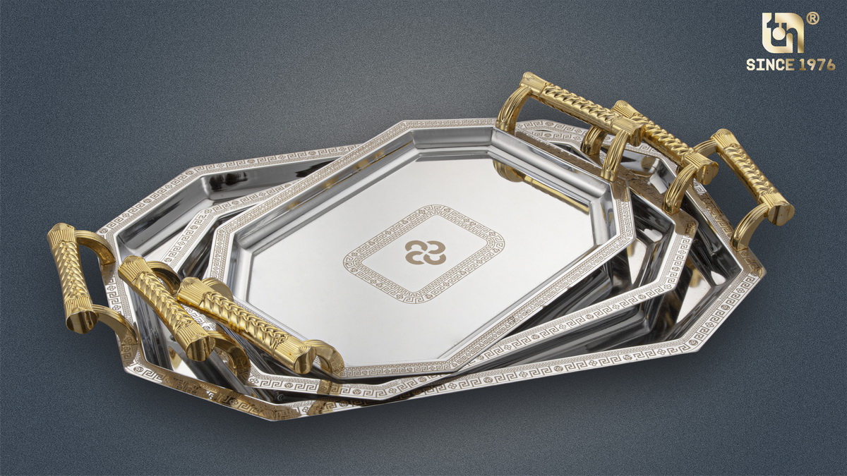 Iron Chrome Plated Tray