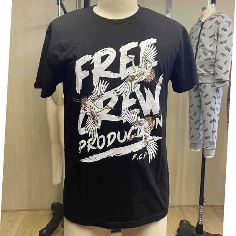 Man's round neck tee
