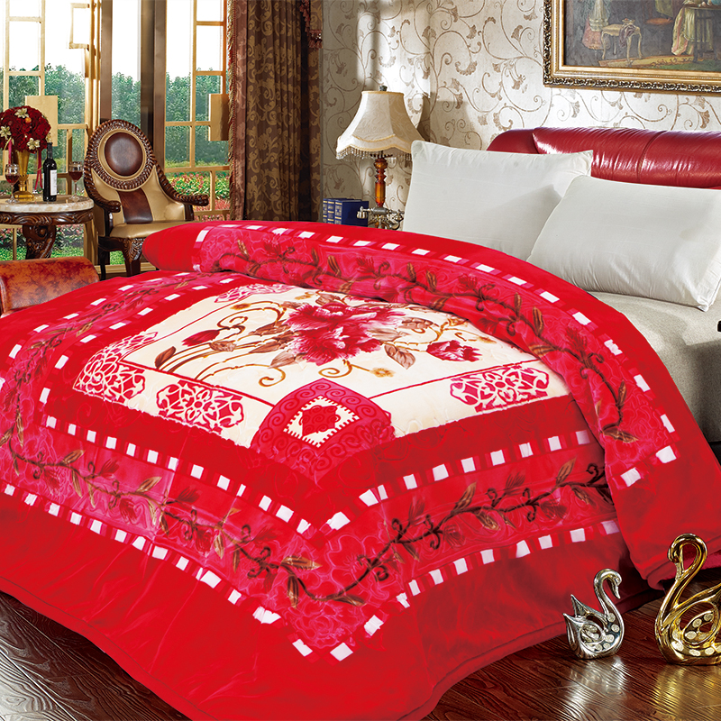 Raschel blanket