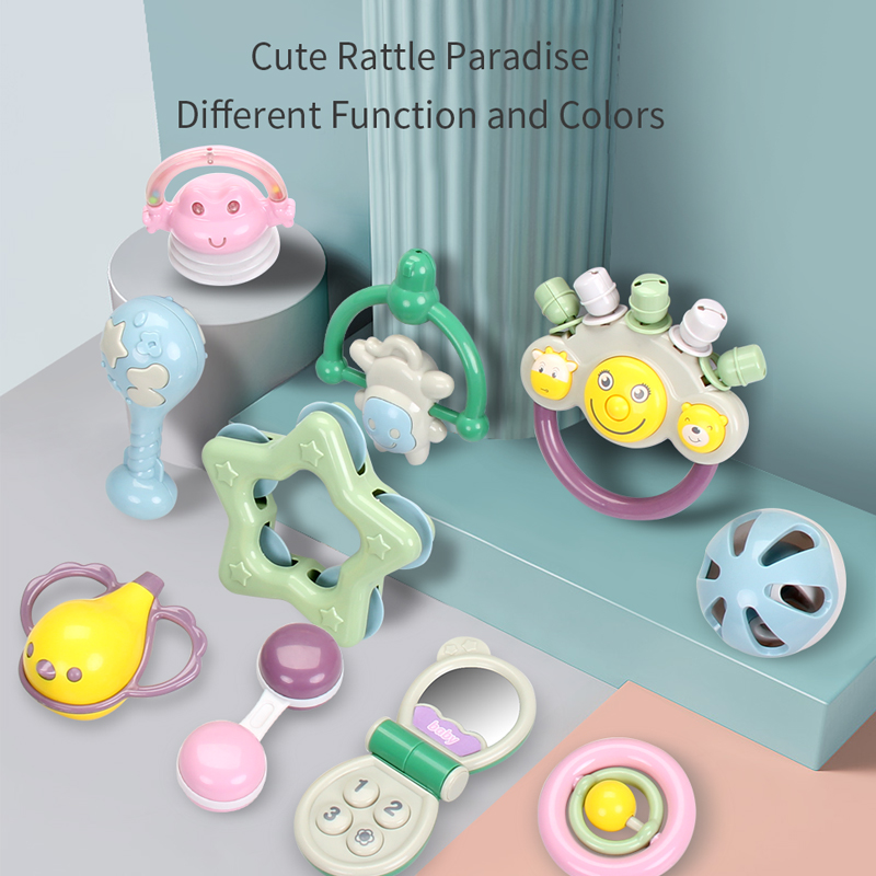 Cute rattle set
