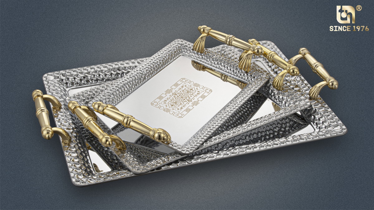 Iron Chrome Plated Tray