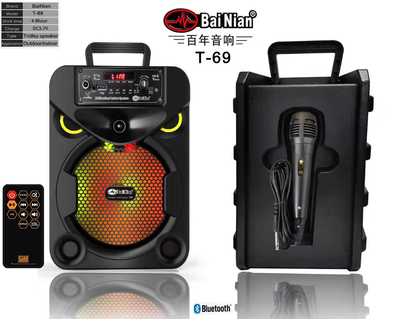 6.5inch Active speaker,Portable Speaker,Speaker