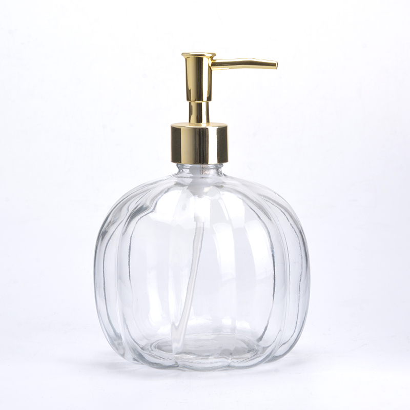 # 0 Wholesale Customized 500Ml Empty Clear Airless Pump Glass Shampoo Dispenser Spray Bottle With Lotion Pump Soap Factory China