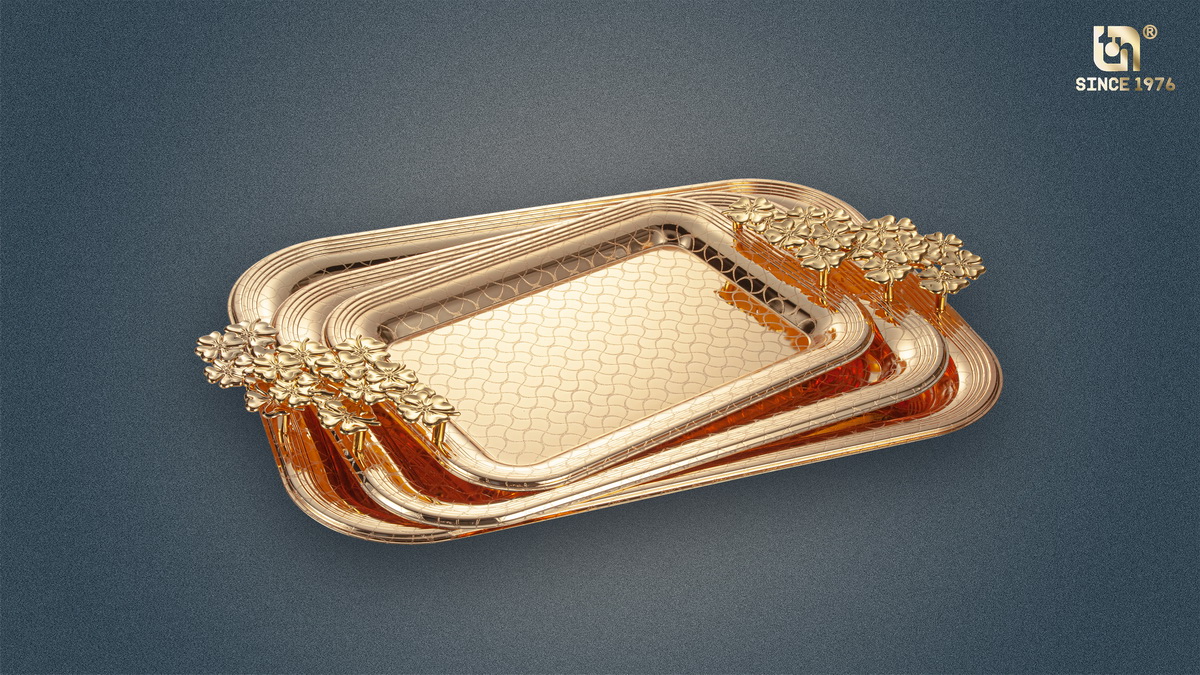 Flash Gold Plated Tray