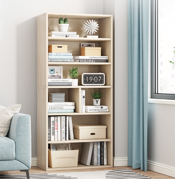 Bay window locker small bookcase rack