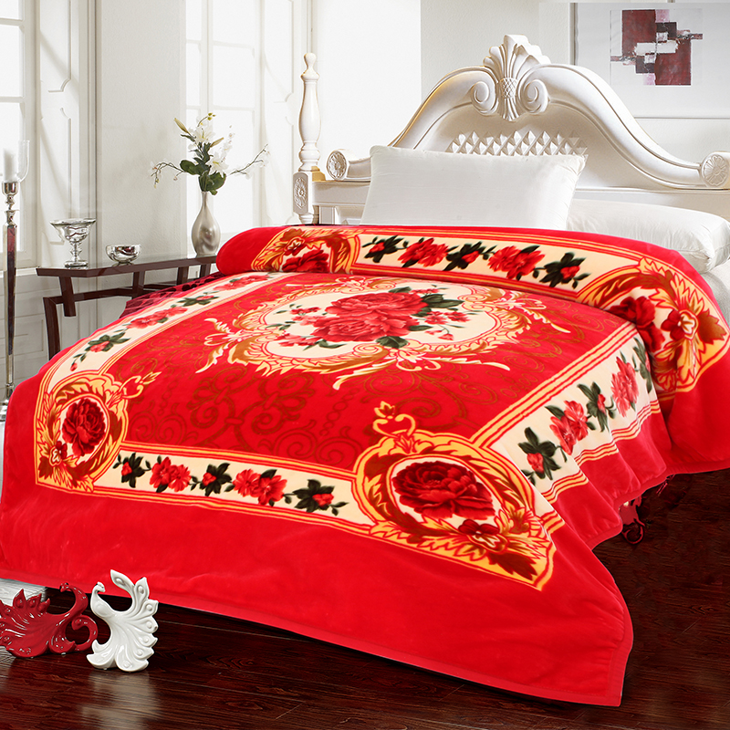 Raschel blanket
