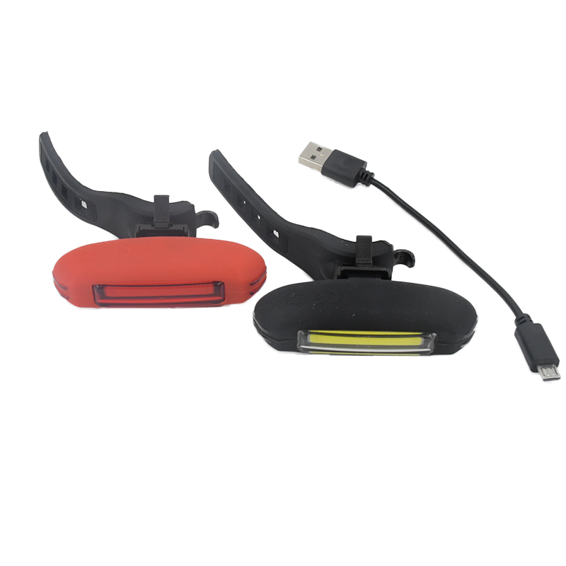 Bike Taillight Waterproof Rear Light Led Usb Chargeable Mountain Bike Headlight Cycling Light Tail-lamp Bicycle Light
