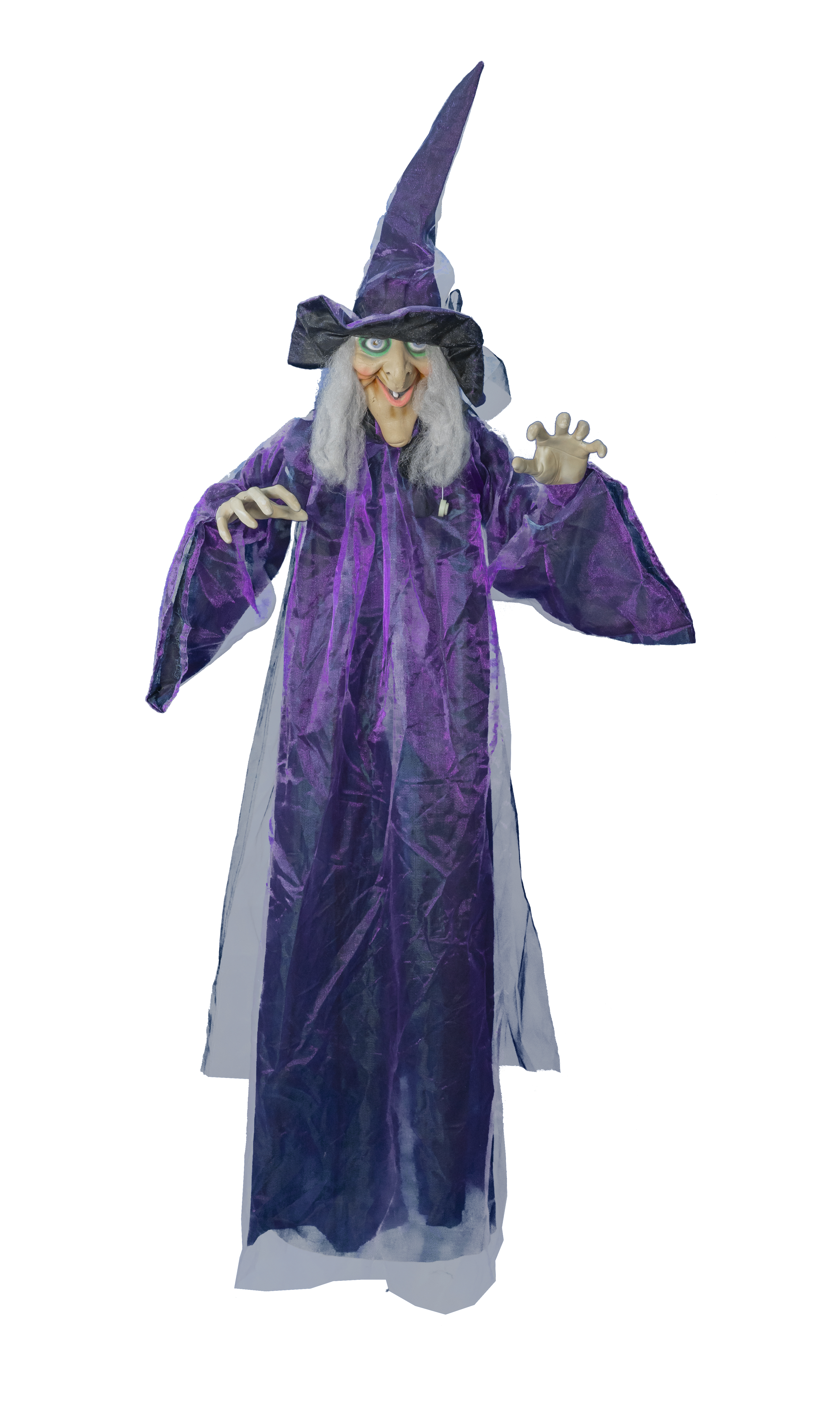 Halloween outdoor 63" Hanging Talking Witch
