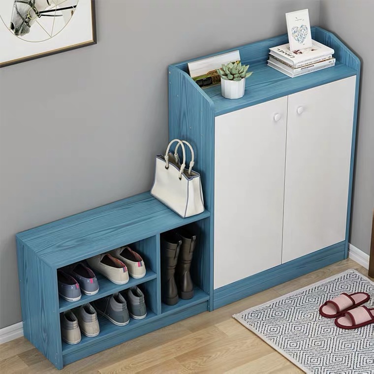 Modern Shoe Cabinet Wooden Shoe Rack for Home Living Room Furniture