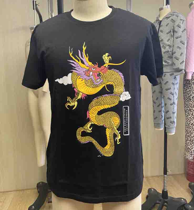 Man's round neck tee