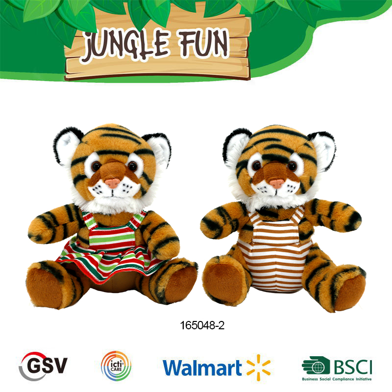 Wild Animals Tiger Gtst Plush Toy（165048-2）
