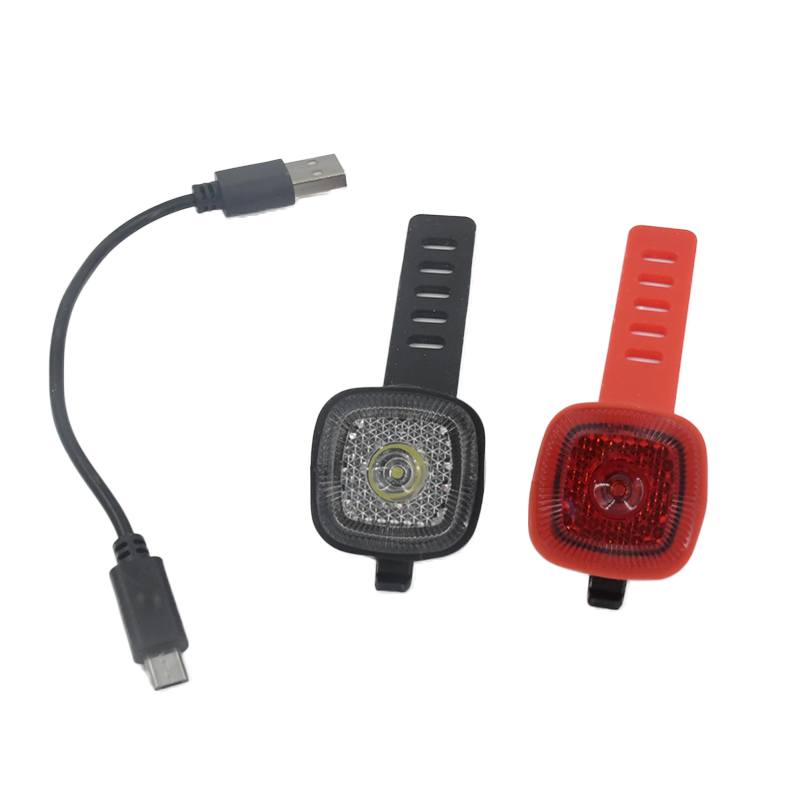 Hot Sale Usb Rechargeable Bike Light Set Powerful Lumens Bicycle Led Front And Back Rear Lights made in china